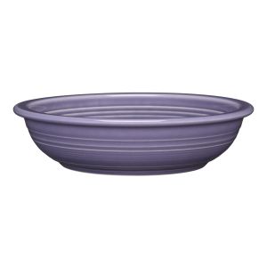 Fiesta® 34oz Classic Rim Individual Pasta Bowl | Lavender against a white background