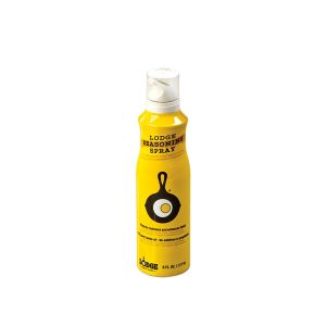 image shows Lodge Cast Iron Seasoning Spray Oil  against a blank, white background