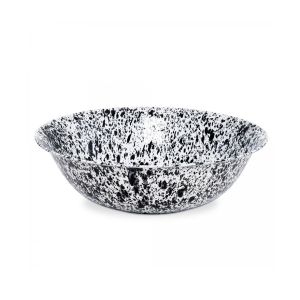  image shows Crow Canyon 32Qt. Benson Basin | Black Splatter against a blank, white background