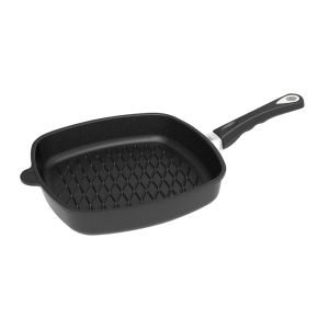 AMT Cookware 11" Induction BBQ Pattern Square Grill Pan