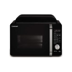 Cuisinart三合一微波炉空气炸锅烤箱|黑色