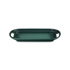 Le Creuset 14" Stoneware Serving Platter against a white background