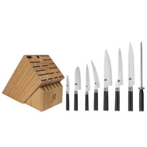 Shun Classic 9-Piece Chef's Choice Block Set