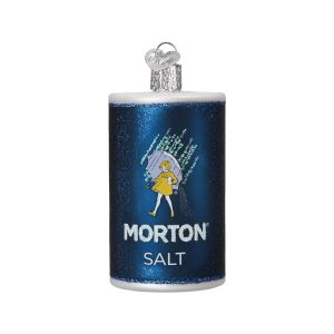 Old World Christmas Ornament | Morton Salt Canister