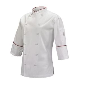 Mercer Women's Chef Coat and Ladies' Chef Jacket for Chefs, Caterers, and Cooking Professionals: M62045WR2X, 2XL Size