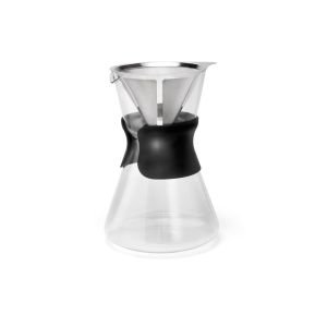 B-LV117000 Bredemeijer Leopold Vienna Glass & Polypropylene Slow Coffee Maker | 3.7 Cup