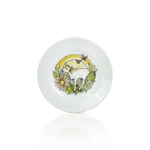 Everything Kitchens 7.5" Side Plate | "Have a Cow" Jersey Calf