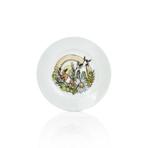 Everything Kitchens 7.5" Side Plate | "Caprine Caper" Baby Goat 