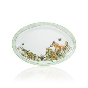 Everything Kitchens 14" Oval Platter | Hold Your Baby Horses