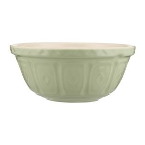 Mason Cash Basil Collection S12 (4.25 Qt) Mixing Bowl against a white background
