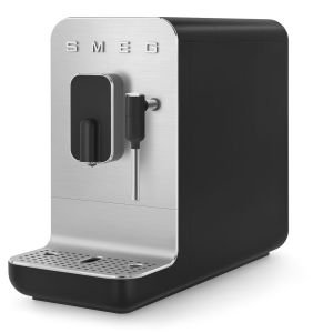 SMEG Fully Automatic Coffee Machine with Steamer | Black