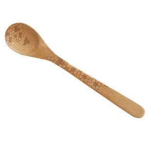 14" Beechwood Sauce Spoon | Honey Bee Collection
