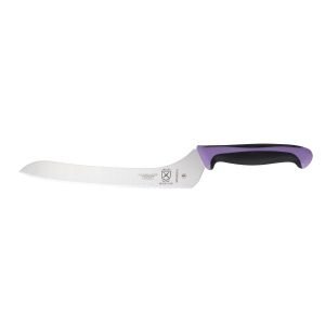 Mercer Millennia 9" Offset Bread Knife in Purple