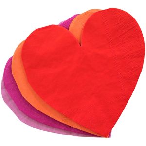 C.R. Gibson Beverage Napkins (With All My Heart)