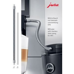 24114	Jura Milk Pipe with Stainless Steel Casing HP3 (For X8, Z8, Z6, S8, E8 machines)