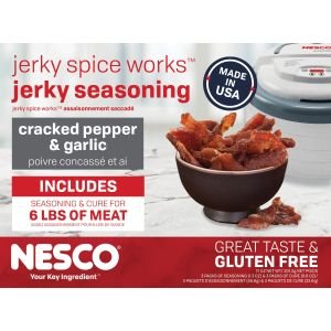 Nesco American Harvest Jerky Spices 3-pack - Cracked Pepper & Garlic