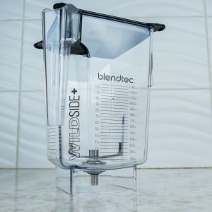 Blendtec Clear WildSide Jar with Black Lid - 40-630-62