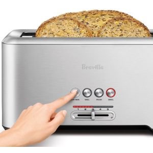 Breville Motorized One-Touch Technogy "Bit More" Toaster - Multiple Sizes