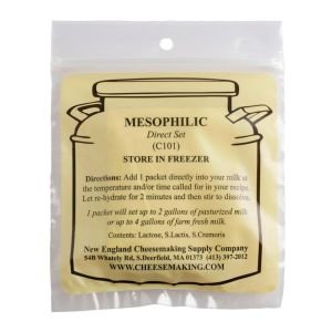New England CheeseMaking Supplies - Mesophilic Cultures - 5 Pack