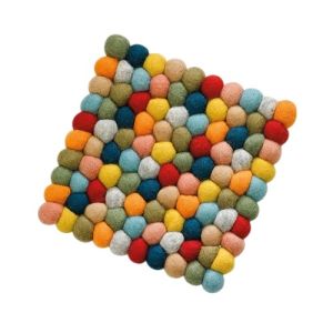 Colore Virgin Wool Trivet against a blank white background