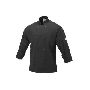 Mercer Millennia Cutlery Unisex Black Chef Coat | 4XL