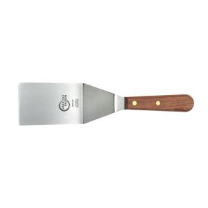 Mercer Culinary Praxis 4" x 2.5" Square Edge Turner (Rosewood)