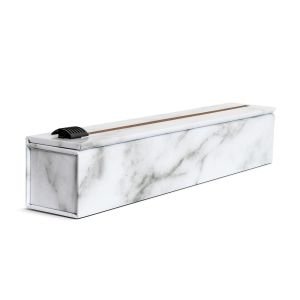ChicWrap Aluminum Foil Dispenser | Carrara Marble