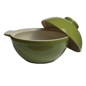 Sassafras Superstone Bread Dome | Green Glaze