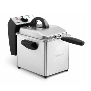 Compact 2 Quart Stainless Steel Deep Fryer (CDF-130) by Cuisinart