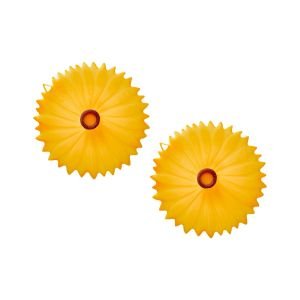 Charles Viancin Silicone Sunflower Drink Covers | Set of 2
