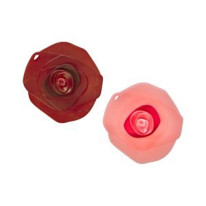 Charles Viancin Silicone Rose Drink Covers | Set of 2
