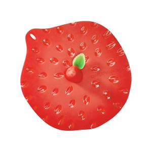 Charles Viancin Strawberry Silicone Lid | 9"