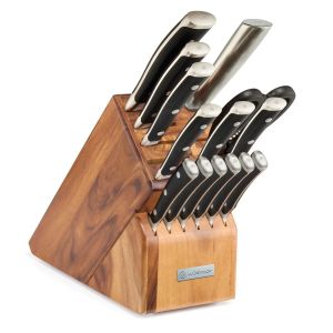 Wusthof Classic IKON 15-Piece Block Set | Acacia
