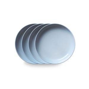 Corelle Stoneware 8.45" Meal Bowls (Set of 4) | Nordic Blue