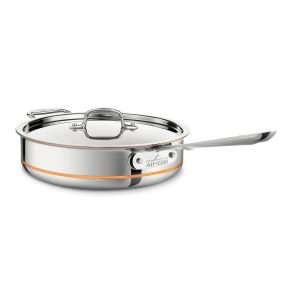 All-Clad Copper Core Stainless Steel Saute Pan | 5 Qt.
