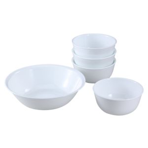 Corelle Livingware 5件套零食碗(冬霜白)