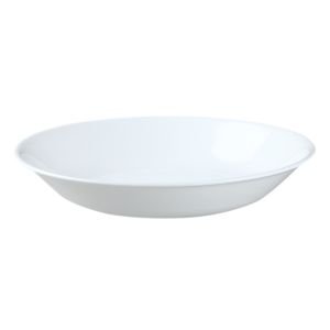 Corelle Livingware 20oz Salad/Pasta Bowl | Winter Frost White