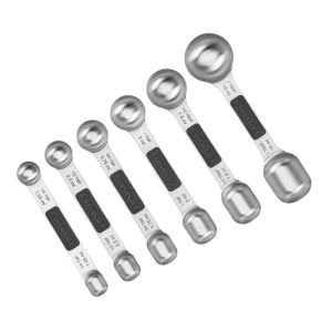 Cuisinart Stainless Steel Magnetic Measuring Spoons - Set of 6