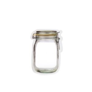 Kikkerland Zipper Bag | Mason Jar - Small