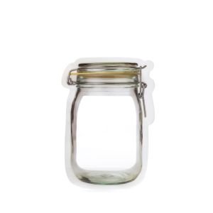 Kikkerland Zipper Bag | Mason Jar - Small