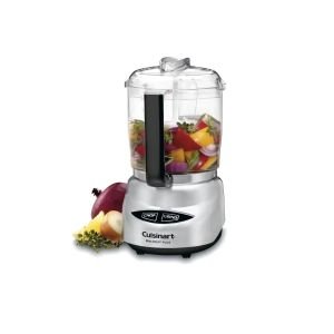 Mini Prep 4 Cup Brushed Stainless Cuisinart Food Processor