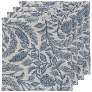 image shows Danica Heirloom Napkins (Set of 4) | Larkspur Topiary against a blank, white background