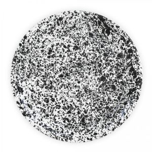 Crow Canyon 20.5" Large Round Tray | Black