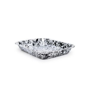 Crow Canyon Large Open Roaster | Black Marble
