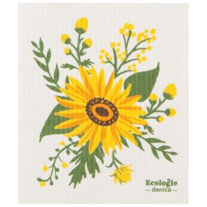 Ecologie by Danica Swedish Sponge Dish Cloth | Sunflower Splendor