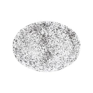 Crow Canyon 17.5" Oval Platter | Grey