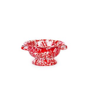 Crow Canyon 1qt Berry Colander | Red