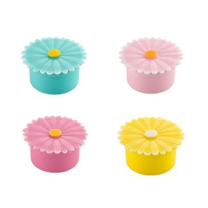 ウィラードTangerine Sky&Tiny Daisy Chain 会場限定 Daisy Small Containers (Set of 4) (Assorted) | Charles Viancin