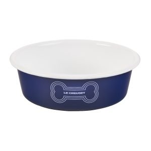 Le Creuset 4-Cup Medium Dog Bowl | Dark Blue

