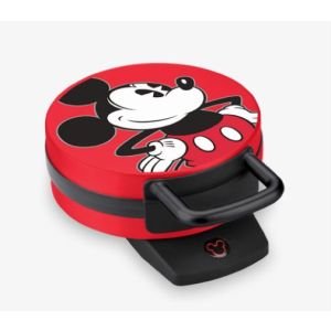 Mickey Mouse Waffle Maker - Red by Select Brands